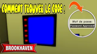 COMMENT TROUVER LE CODE SECRET DU BUNKER DE L'AGENCY SUR BROOKHAVEN RP !?