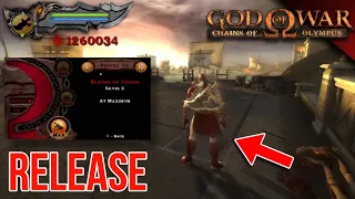 Mod God of War 1 Release | God of War: Chains of Olympus [PPSSPP]