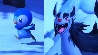 Mightyena's hunt Piplup?! 😨