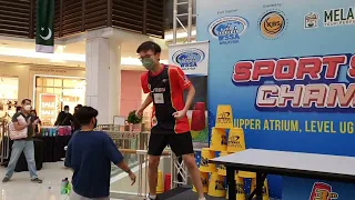 Chan Keng Ian Cycle 4 Second !!! The exciting moment of Paradigm mall Sport Stacking Championship!