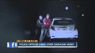 officer fired over dashcam video