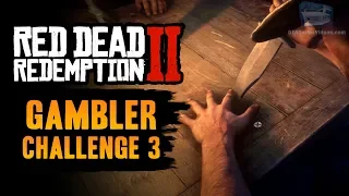 Red Dead Redemption 2 Gambler Challenge #3 Guide - Win 3 games of Five Finger Fillet