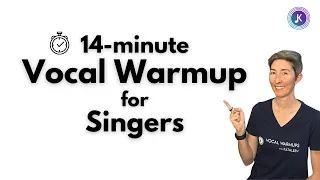 14 Minute Vocal Warmup For Singers!