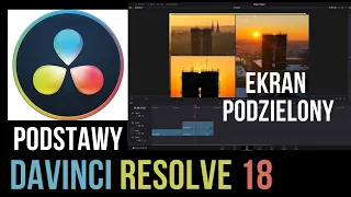 Podstawy DaVinci Resolve 18 - EKRAN PODZIELONY - Split Screen Tutorial