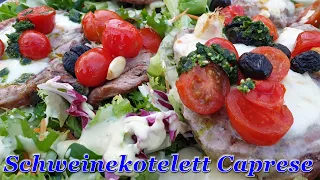 #378: Schweinekotelett Caprese