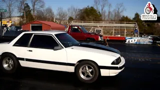 foxbody vs S10 drag race