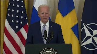 📍EN VIVO: Biden firma un proyecto para ratificar el ingreso de Suecia y Finlandia a la OTAN