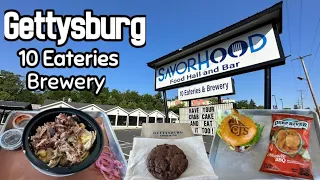 SAVORHOOD Food Hall and Bar Gettysburg Pennsylvania