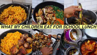 What My Nigerian Children Eat For School Lunch In A Week | 5 Delicious Quick Meal Ideas!