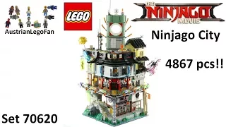 Lego Ninjago Movie 70620 Ninjago City - Lego Speed Build Review