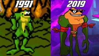 BATTLETOADS GAMES - EVOLUTION AND CAMEO (1991 - 2019) - EVOLUCIÓN HD