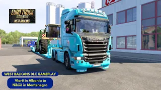 Vlorë to Nikšić in the Scania R730 V8 | Euro Truck Simulator 2