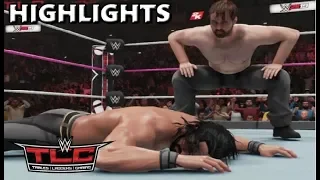 WWE 2K19 DEAN AMBROSE VS SETH ROLLINS | TLC 2018 - PREDICTION HIGHLIGHTS