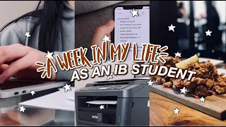 a week in my life as an IB student ☆  study vlog