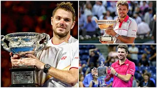 Stan Wawrinka - All 3 Grand Slam Championship Points (HD)