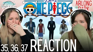 Sobbing AGAIN 🍊💖 | ONE PIECE | Reaction 35, 36, & 37