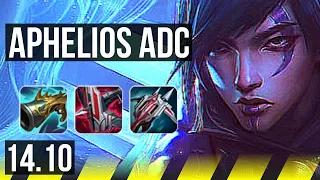 APHELIOS & Pyke vs ZIGGS & Janna (ADC) | 15/4/8, 600+ games | EUW Master | 14.10