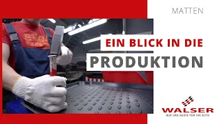 WALSER XTR Gummifußmatten - Ein Blick in die Produktion