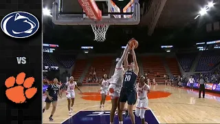 Penn State vs Clemson Women's Basketball Highlight (2021-22)