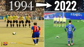 Free Kicks From FIFA 94 to 23