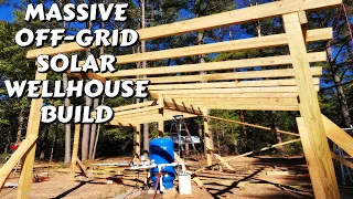 COUPLE BUILDS TINY HOUSE  | building a tiny house tiny house build cabin build off grid cabin build