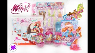 Клуб Винкс Микс!  Unboxing Surprise Winx Club. Раритетный киндер, Заини и др.