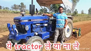 किसान ने खोला farmtrac 45 super smart का राज। . ट्रेक्टर ले या ना ले।