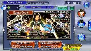 Gem Pulls for Iroha LD and Vayne LD & BT - Dissidia Final Fantasy Opera Omnia