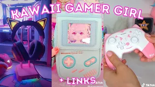 Kawaii Gamer Girl - Setup, Room & Unboxing With Links 🎮 TikTok Compilation |