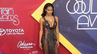 Teyana Taylor 2016 Soul Train Awards Red Carpet