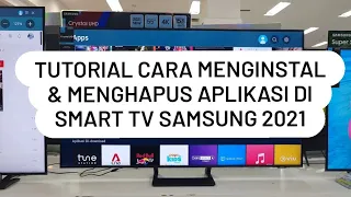 Tutorial cara menginstal & menghapus aplikasi pada smart TV SAMSUNG 2021