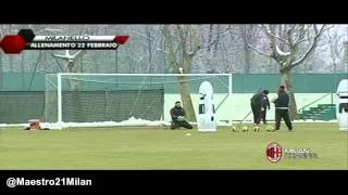 Milanello Allenamento 22-02-2013 Part 2