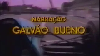 Abertura da Rede Globo no GP da Bélgica da F1 de 1989