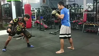 muaythai padds work out 💪💪💪🥊🥊🥊🔥🔥🔥