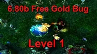 DotA BUG - Free Gold Level 1 6 80b