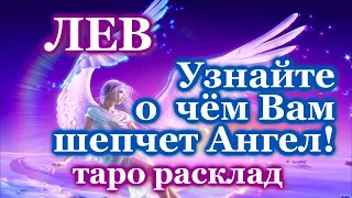 ЛЕВ 💌 О ЧЕМ ПРЕДУПРЕЖДАЕТ ВАШ АНГЕЛ-ХРАНИТЕЛЬ 💌 ЭТО ВАЖНО ЗНАТЬ! 💖 ТАРО ПРОГНОЗ ГАДАНИЕ ГОРОСКОП