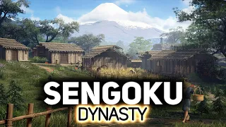 Выживаем в древней Японии с Хрустиком 👘 Sengoku Dynasty [PC 2023] #1