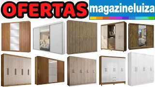 OFERTAS DE GUARDA ROUPA DE CASAL NA MAGAZINE LUIZA - PROMOÇÕES DE GUARDA ROUPAS