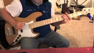 The Romantics - What I Like About You - Bass Cover