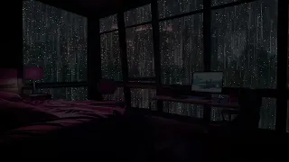 Rainy Day With Torrential Rain Sounds | Get A Deep Sleep While Listening To These Sounds