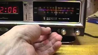 1970s Zenith Circle of Sound Electronic clock radio