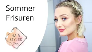 3 Sommer Frisuren für heiße Tage