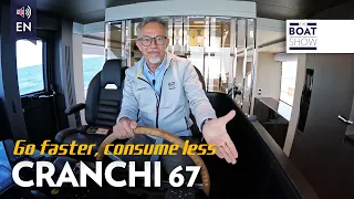 [ENG] NEW CRANCHI SESSANTASETTE 67ft - Motor Yacht Review - The Boat Show