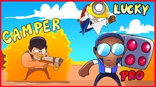 BRAWL STARS ANIMATION - TYPES OF PLAYERS