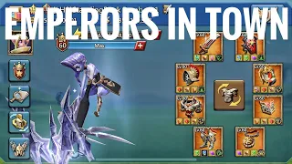 EMPERORS RALLY PARTY! - WE BURNED AN ONLINE 11K MAXED ACCOUNT!- 1B MIGHTS TARGETS - Lords Mobile