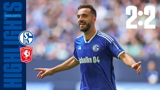 Remis im Freundschaftsspiel | Testspiel HIGHLIGHTS | FC Schalke 04 - Twente Enschede 2:2