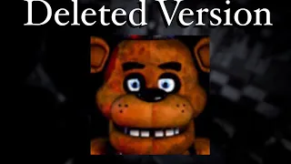 Playing A DELETED Version Of Five Nights At Freddy’s