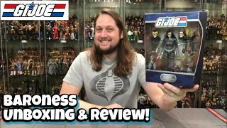 The Baroness GIJOE Super 7 Ultimate Edition Unboxing & Review!