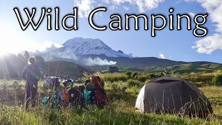 Our Wild Camping Setup for Bikepacking & Bike Touring // Cycling Around the World