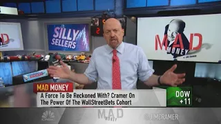 Jim Cramer on the latest jump in GameStop, AMC shares and where Reddit traders may look next